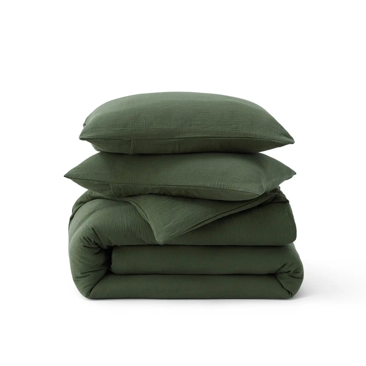 Rayon From Bamboo Cotton Muslin Duvet Cover Set