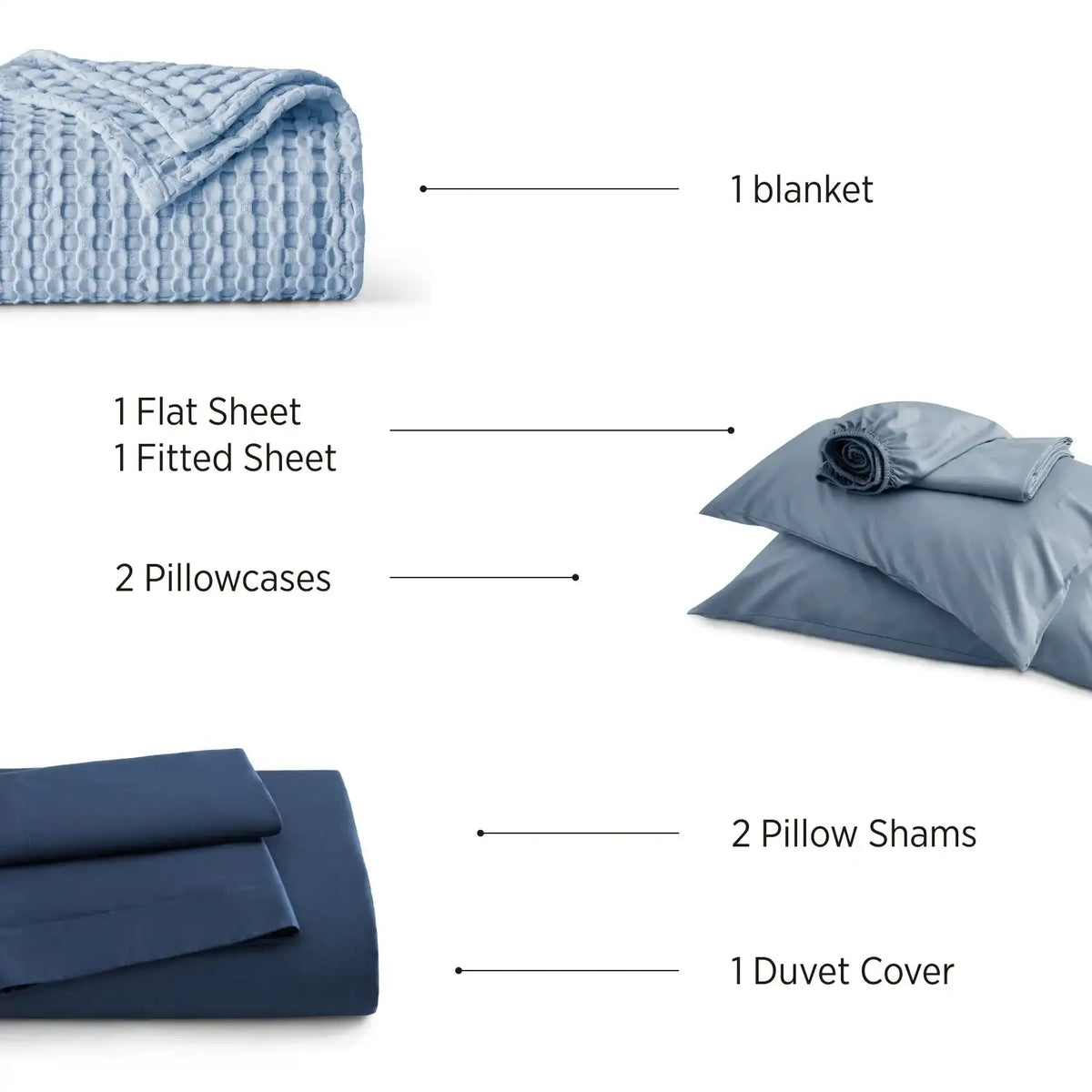 Rayon Derived From Bamboo Waffle Bundle