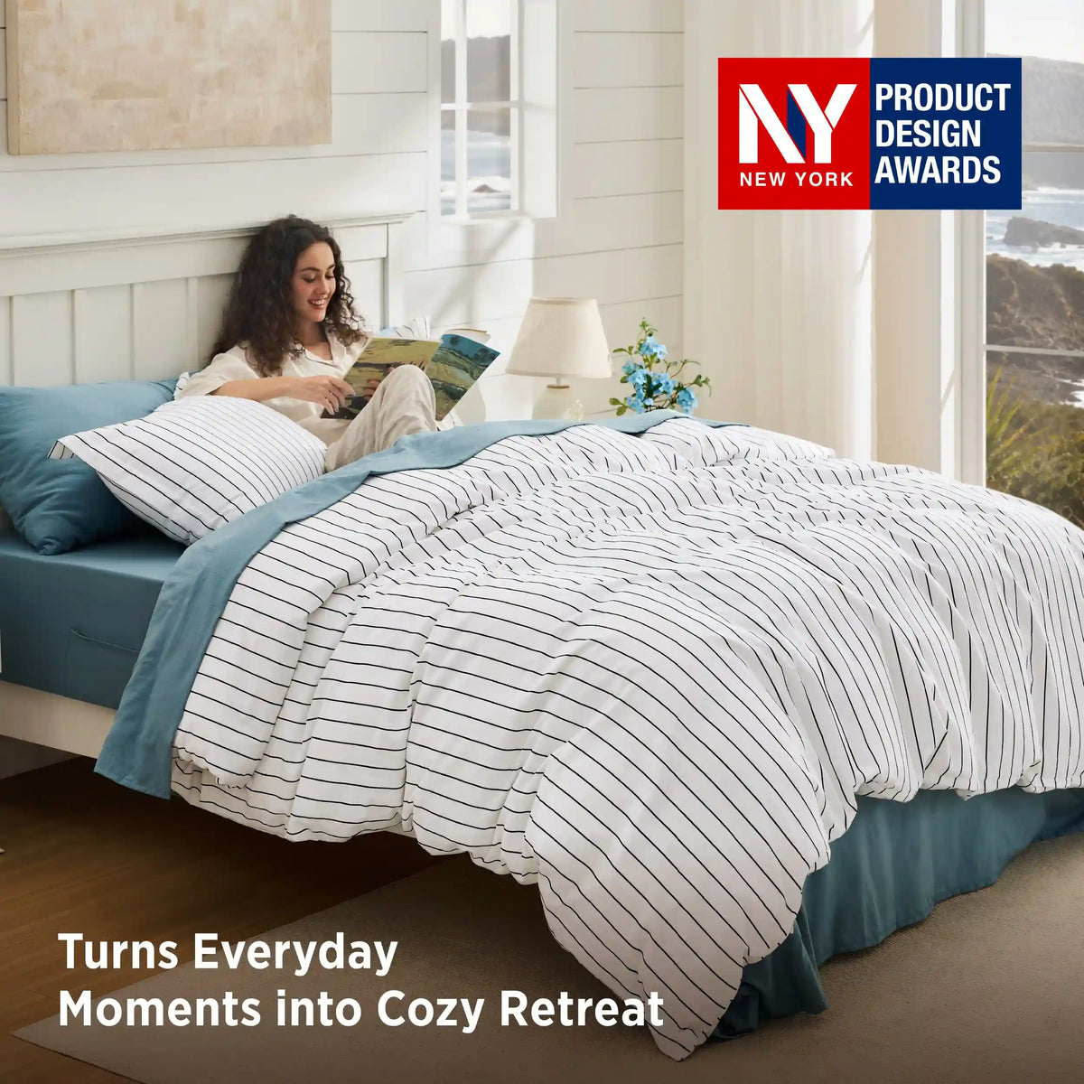 Timeless Striped Duvet Cover Set