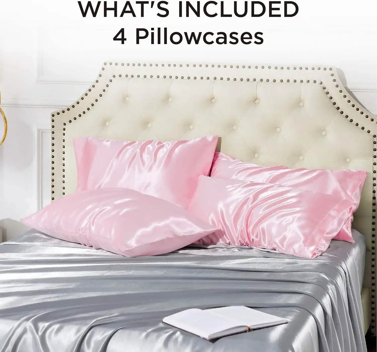 Satin Pillowcases 4 Packs