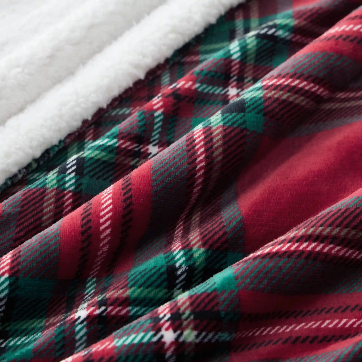 Christmas Fuzzy Sherpa Blanket