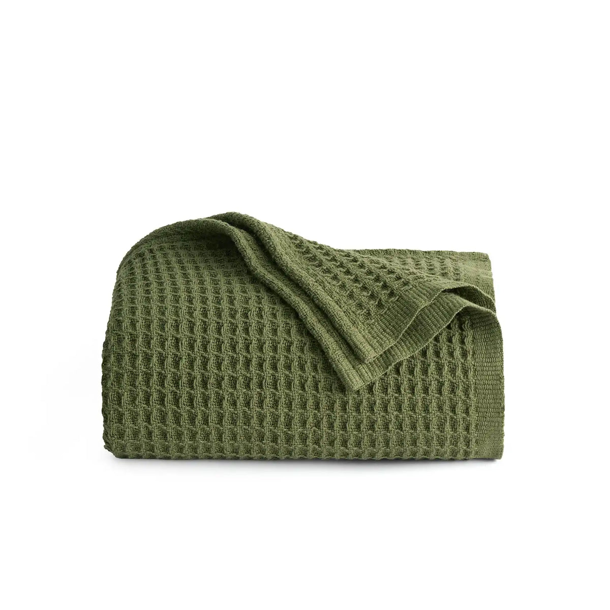 Cotton Waffle Weave Blanket