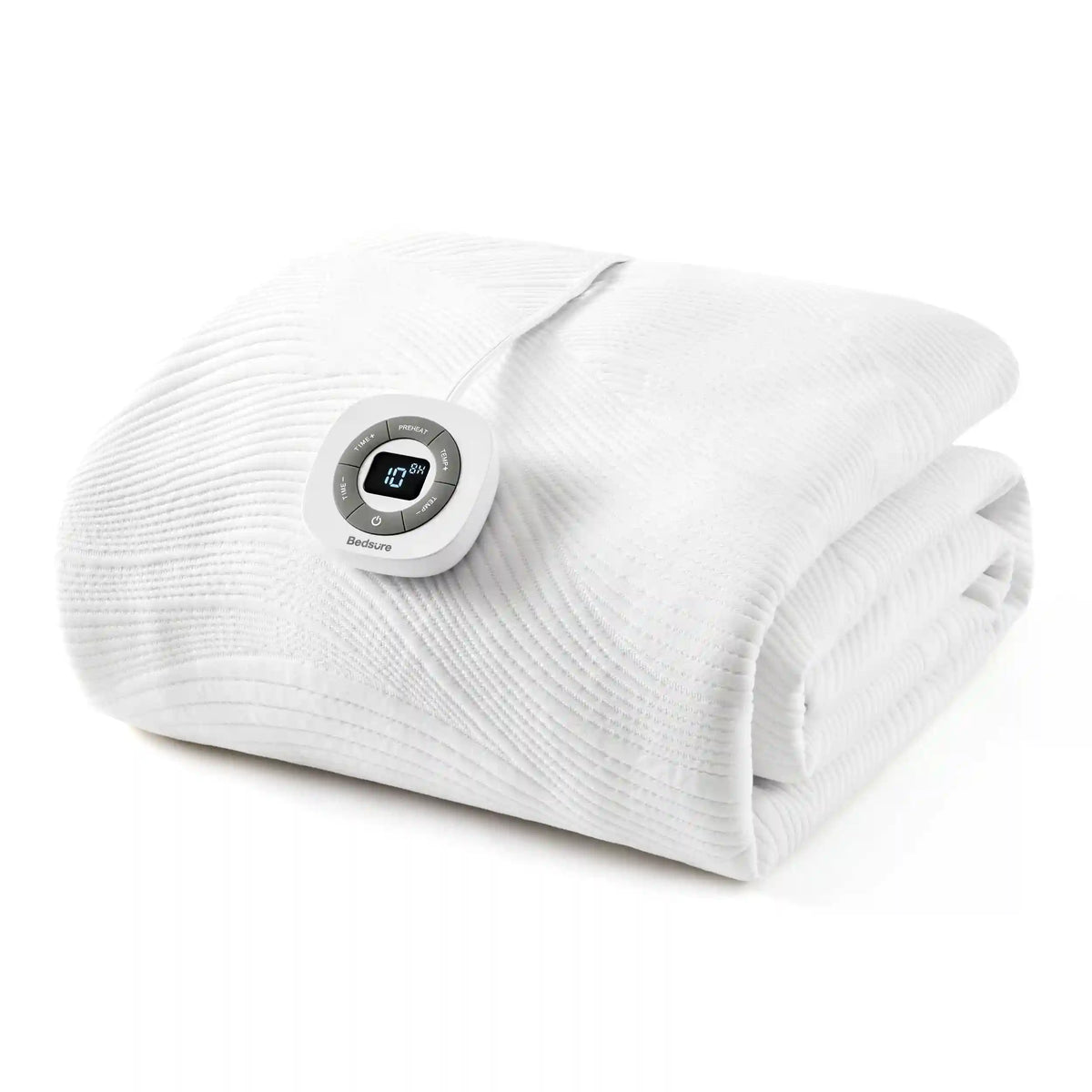 Luxury Jacquard Heated Mattress Pad