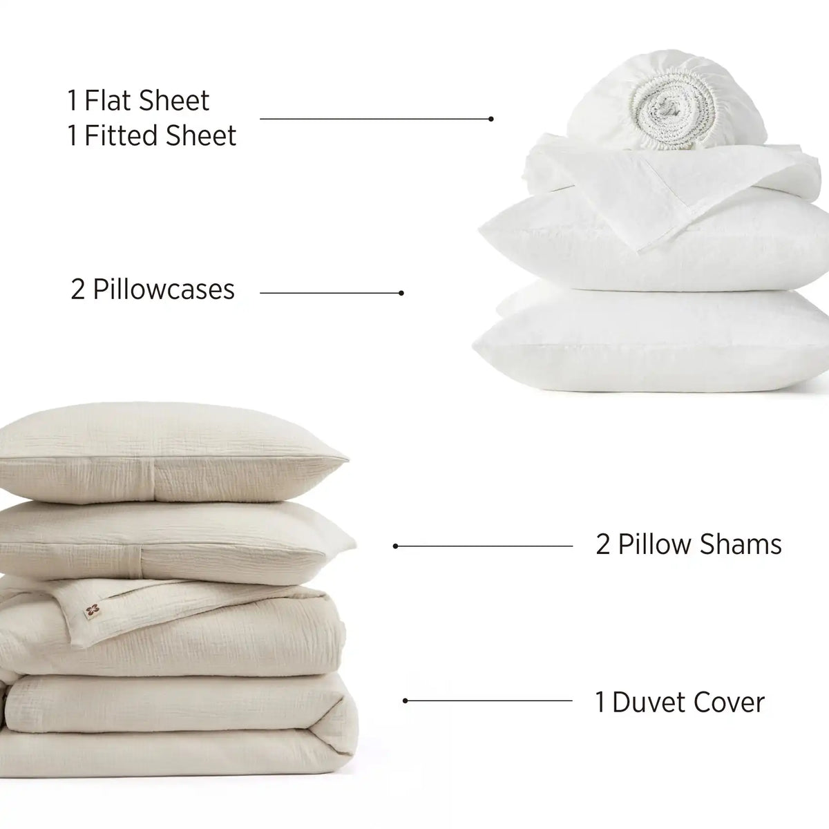 Airy Layered Cotton Series Bundle