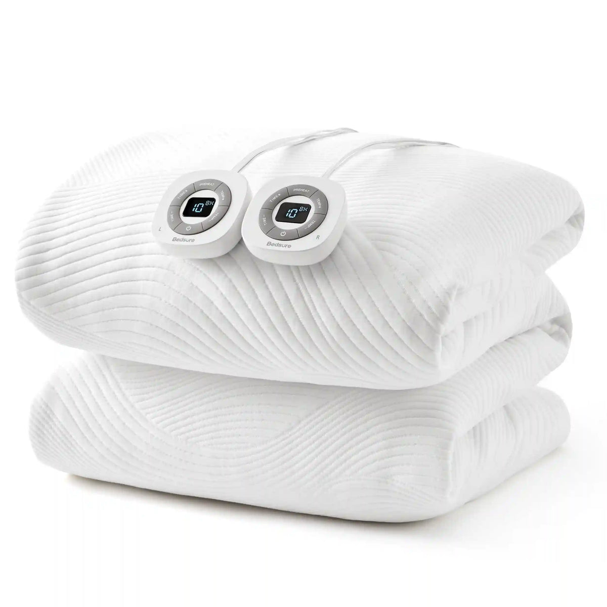 Luxury Jacquard Heated Mattress Pad