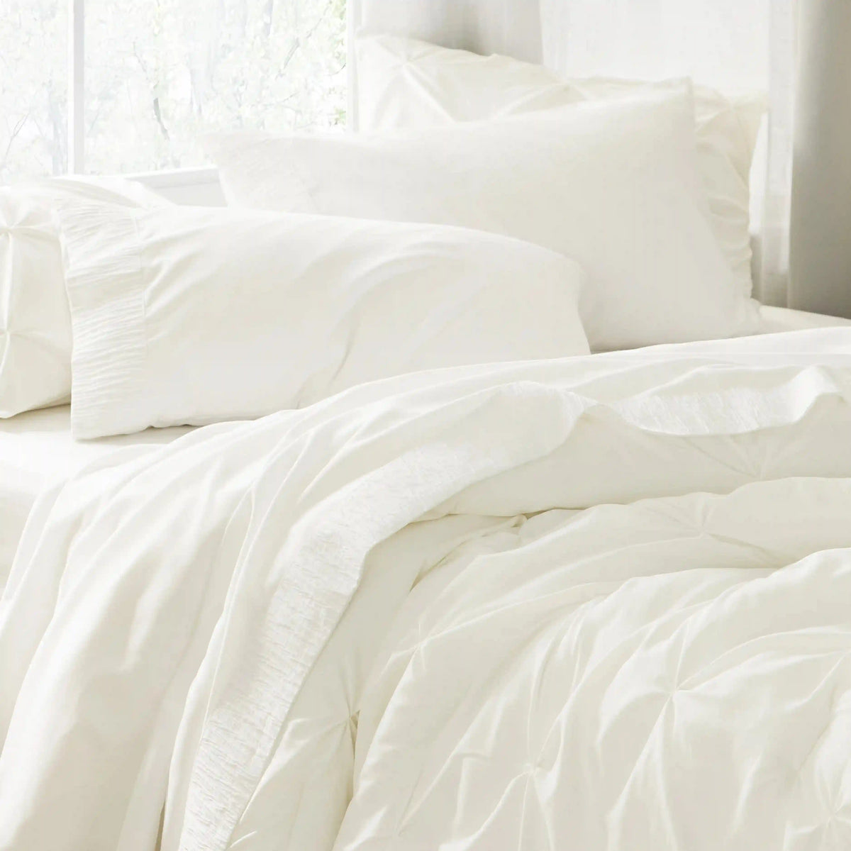 Ruched Sheet Set